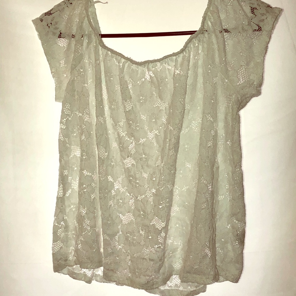 Off Shoulder Lace Top